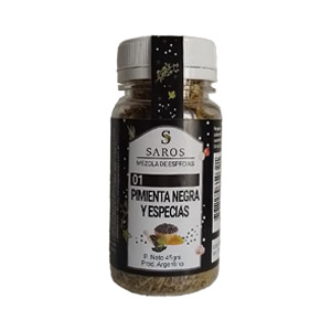 Sazonador 01 Pimienta Negra y Especias